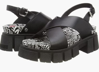 Love Moschino Sandalen Chunky Sole & Heels 40(7UK) - Obermaterial Leder, siehe Maße