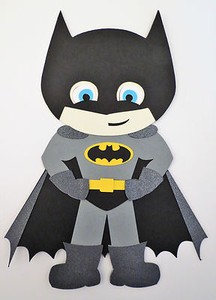 batman paper doll