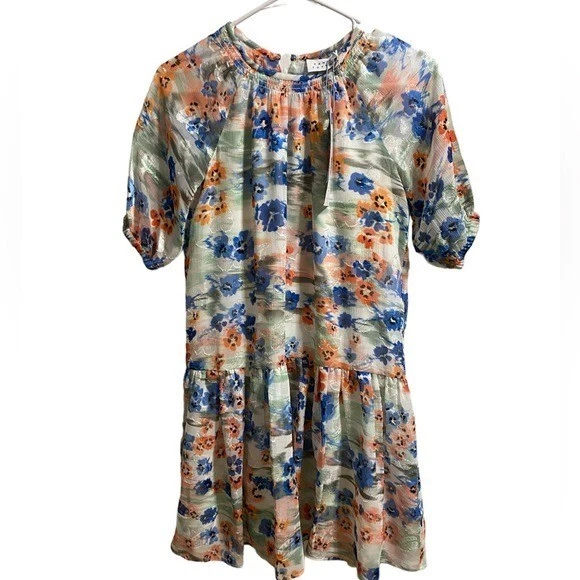 Tanya Taylor Kids Mini Eliza Floral Dress Size XL