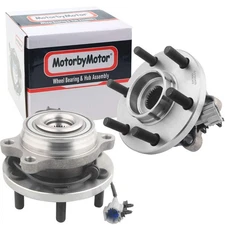 2 Front Wheel Bearings Hub For Nissan Frontier Pathfinder Xterra Equator 4WD 4x4