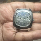 Vintage Timex Tv Dial Day Date Calendar Manual Wind Mens Rare watch 35mm- Repair
