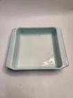 Vintage Pyrex Turquoise Blue Square 8" Baking Dish - Excellent Condition