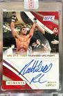 2021 Immaculate Collection UFC Robbie Lawler Moments Televised Fight Auto /75