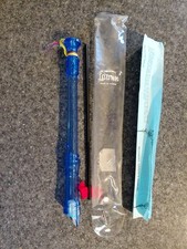 Lauren Soprano Blue Recorder/Cleaning Rod With Pad And Recorder Owner Manuel
