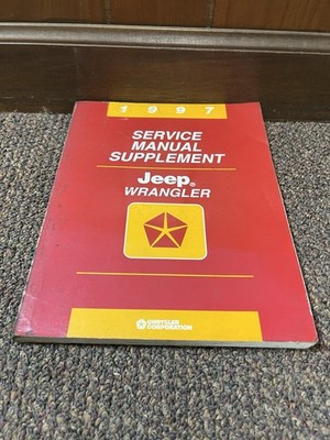 Genuine Original 1997 Jeep Wrangler Repair Shop Service Manual