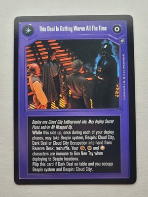 Star Wars CCG: THIS DEAL IS GETTING WORSE |Promo |SAVE UP TO 25%| Enhanced Cloud