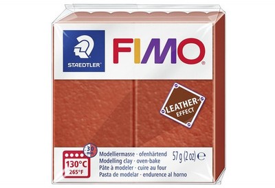STAEDTLER Modelliermasse ''Fimo Leather Effect