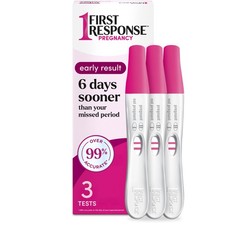 Early Result Pregnancy Test, 3 Pack Packaging  Test Design May Vary