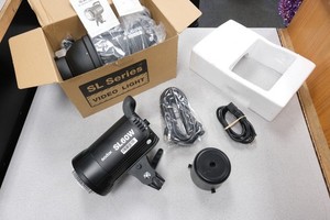 TWO Godox SL60W LED Video Lights WHITE, One with box FREE SHIPPING!