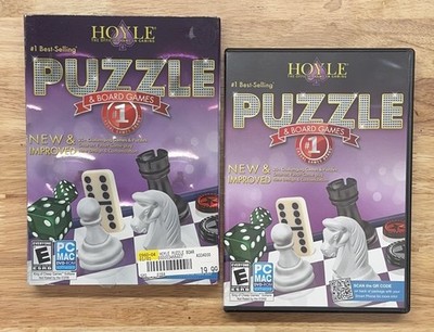 Hoyle Puzzle & Board Games 2012 Windows/Mac 2011 DVD-ROM Software w/Slipcover