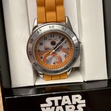 Star Wars Episode BB8 Droid Watch With Orange Strap For Kids New In Box Learn