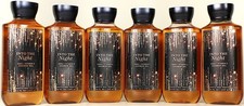 QTY 6 - Bath  Body Works INTO THE NIGHT Body Wash Shower Gel 10oz