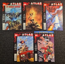 ATLAS 1 2 3 4 5 COMPLETE Set Terry Dodson Heroic Age Agents of Marvel 2010 LOT