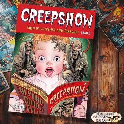 Creepshow 2 – Splitter Verlag – Horror Comic Anthologie – Garth Ennis – NEU