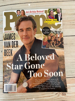 People Exclusive Magazine March 2 / 2026 James Van Der Beek a Beloved Star Gone