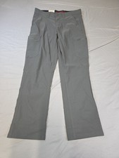 Wrangler Men's Tech Pant, Cargo Pockets, Gray, 30x29 NWT