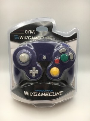 CirKa 2020 - Nintendo Wii / GameCube Wired Controller (Purple) NEW/SEALED
