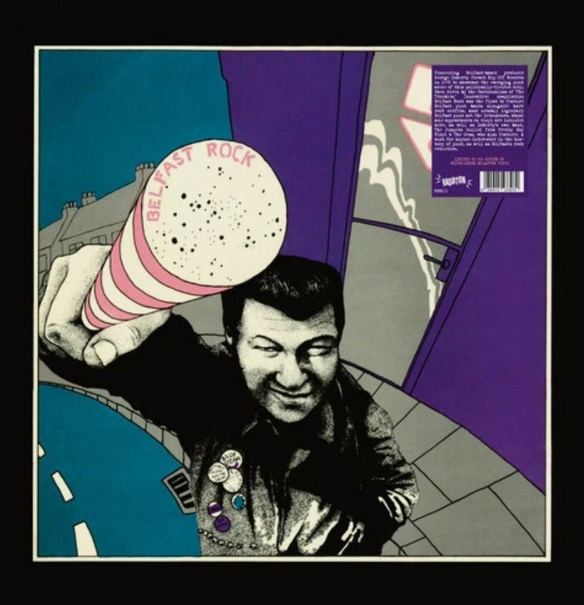 Belfast Rock LP Album vinyl record limited splatter vinyl punk compilation 2022