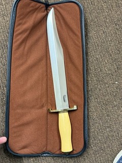 Vintage Randall Made Knife Raymond Thorpe 13” Bowie Model 12 13 CUSTOM HANDLE