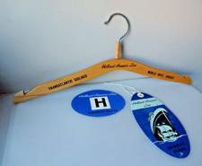 Vintage Holland America Cruise Line Wood Hanger  Luggage Tags, 1953