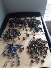 Großes Konvolut Napoleonische Soldaten im Maßstab 1:72 - 360 bemalte Figuren - gemischter Zustand