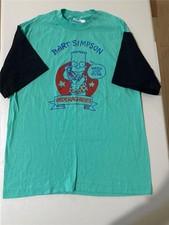 Vintage Select Bart Simpson Watch Out Dude Cotton T Shirt Large Made in the USA
