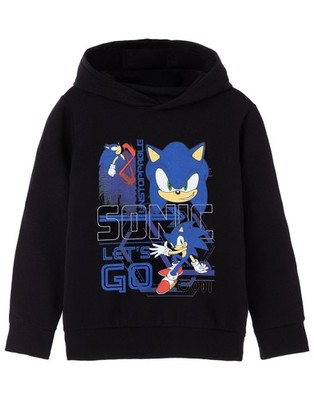 Sonic the Hedgehog Hoodie | Jungen Schwarz | Official Merch