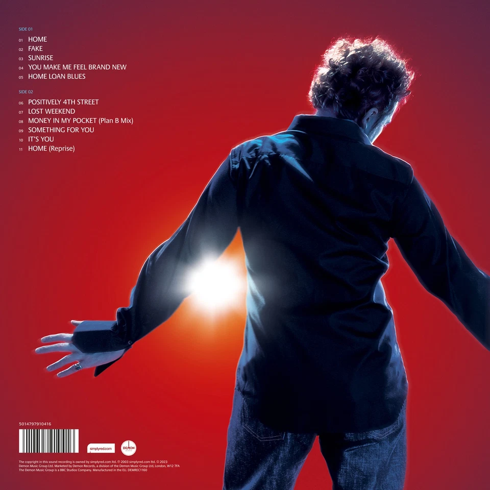 Simply Red Home: Anniversary Edition (Vinyl) 12" Album - Bild 3 von 3