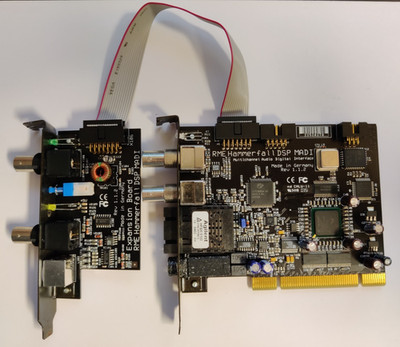 RME Hammerfall DSP MADI Multichannel Audio Digital Interface (PCI) +Expansion