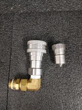 Parker SSH6-62 w SH6-63 Stainless Quick Disconnect Coupling Female-Male Set