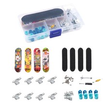 Mini Fingerboard Set Finger Board Tech Deck Skateboard Toy Gift Kids 