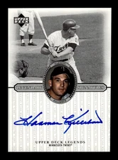 2000 Upper Deck Legends #S-HK Harmon Killebrew Legendary Signatures