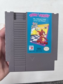 Tom & Jerry: The Ultimate Game of Cat and Mouse (Nintendo , NES) TESTED W Manual