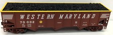 Atlas HO 20006923 Trainman 70-Ton 9-Panel Open Hopper "Western Maryland" 70002
