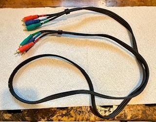 6ft Component Video Cable 3-RCA HDTV Gold Red-Blue-Green