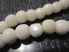 Pair Modern Vintage Mother of Pearl or Stone Beaded Layered Necklaces 38” Long! — photo 4
