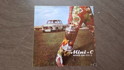 MORRIS Mini  1275-C :  seltener  Prospekt,  ca. 1968 , spanisch