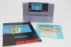 1991 SNES Super Mario World Video Game & Instruction Manual