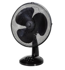 Zanussi 12 Inch, Portable Desk Fan, Quiet, 3 Speeds, Oscillating RRP £22.99