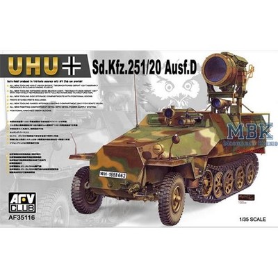 AFV Club AFV35116 Sd.Kfz. 251/ 20 Ausf.D ''UHU''