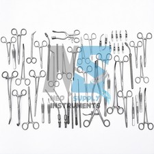 52 Pieces Vascular Surgery Set Surgical Instruments Premium Quality