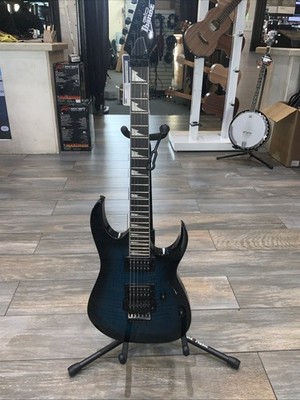 Ibanez GRG320FATBS GIO RG 6 String Electric Guitar - Transparent Blue Sunburst
