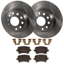 KIT-062924-108 TRW Kit de discos de freno y pastillas Juego de 2 ruedas traseras para VW Sedán Jetta