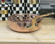 Mauviel M'250B Copper Saute Pan 3qt - New Read