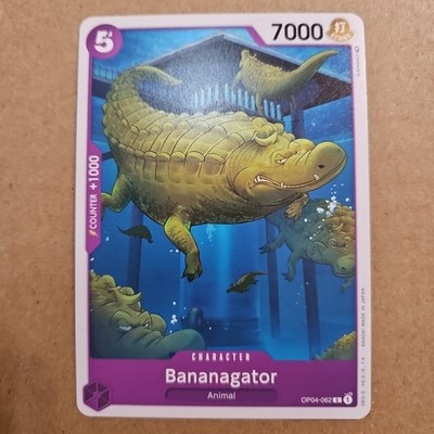 One Piece Bananagator (OP04-062/202) OP04 Kingdoms of Intrigue NM TCG CCG