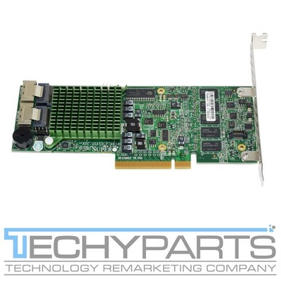 Supermicro AOC-USAS2LP-H8iR UIO 512MB 8-Port Internal SAS2 6Gbps RAID Controller
