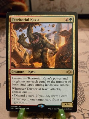 MTG Territorial Kavu Modern Horizons 2 Regular Rare NM
