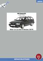 PDF VW Passat B3 (1988-1994) Motor 1,8 / 2,0 Liter 4V Benziner 136 PS