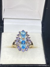 9ct Gold Gem Set Ring QVC