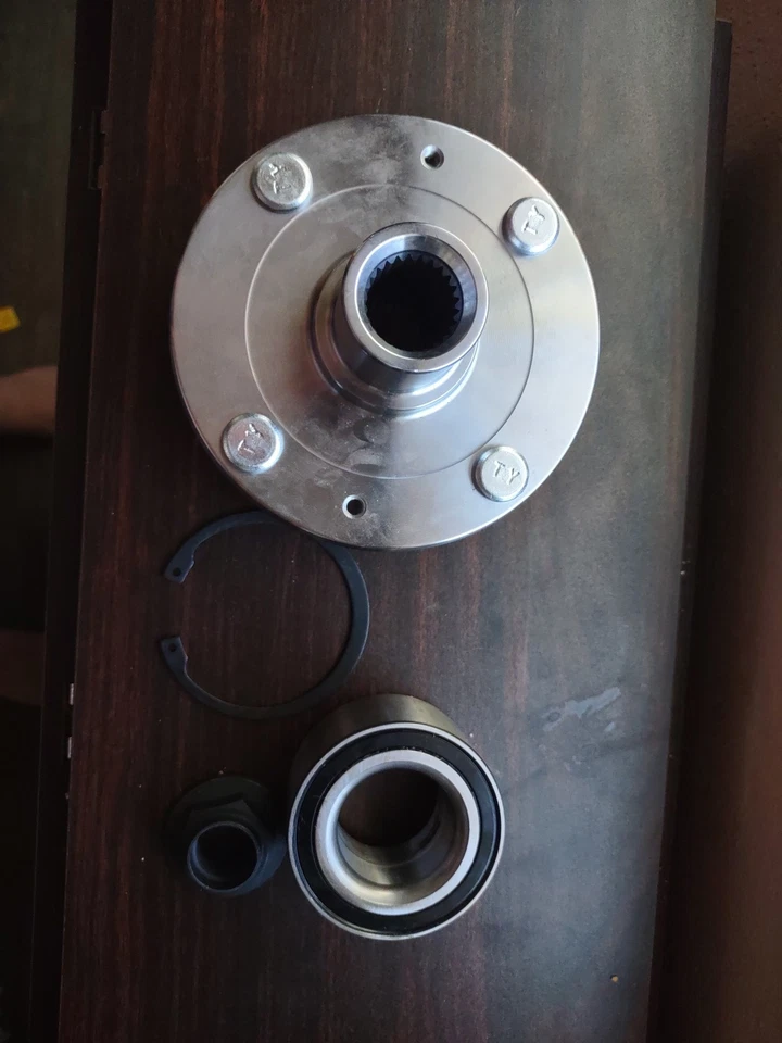 Conjunto de buje y cojinete de rueda delantera apto para Chevrolet Aveo Aveo5 2005-2011 1,6 L Foto 2 de 4